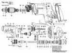 Bosch 0 601 172 041 Percussion Drill 110 V / GB Spare Parts
